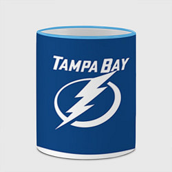 Кружка 3D Tampa Bay: Kucherov, цвет: 3D-небесно-голубой кант — фото 2