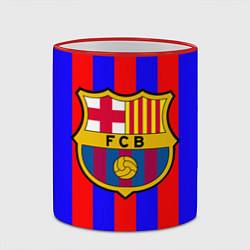 Кружка 3D Barca FCB Club, цвет: 3D-красный кант — фото 2