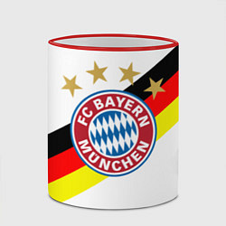 Кружка 3D FC Bayern: Germany, цвет: 3D-красный кант — фото 2