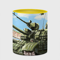 Кружка 3D Защитники, цвет: 3D-белый + желтый — фото 2