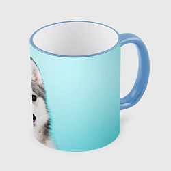 Кружка цветная Blue