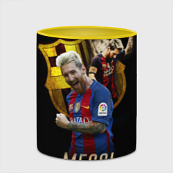 Кружка 3D Messi Star, цвет: 3D-белый + желтый — фото 2