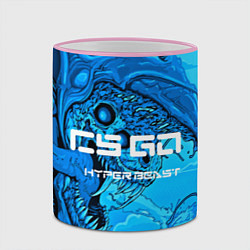 Кружка 3D CS:GO Cold Hyper Beast, цвет: 3D-розовый кант — фото 2