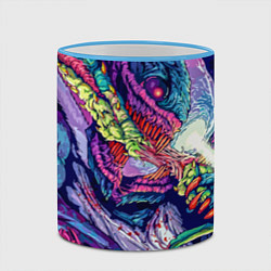 Кружка 3D Hyper Beast Style, цвет: 3D-небесно-голубой кант — фото 2