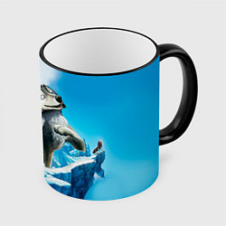 Кружка цветная Альфа и Омега 8