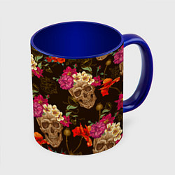 Кружка цветная Черепа