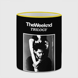 Кружка 3D The Weeknd: Trilogy, цвет: 3D-желтый кант — фото 2