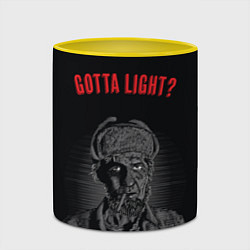 Кружка 3D Gotta light?, цвет: 3D-белый + желтый — фото 2