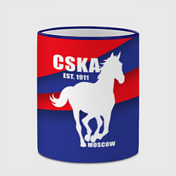 Кружка 3D CSKA est. 1911, цвет: 3D-синий кант — фото 2