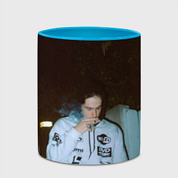 Кружка 3D Bones, цвет: 3D-белый + небесно-голубой — фото 2