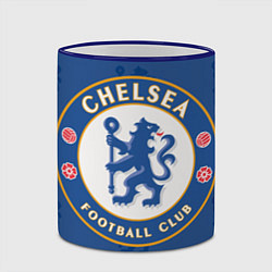 Кружка 3D Chelsea FC: Yokohama Tyres цвета 3D-синий кант — фото 2