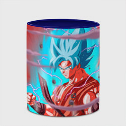 Кружка 3D Goku Strength, цвет: 3D-белый + синий — фото 2