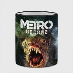 Кружка 3D Metro Exodus, цвет: 3D-черный кант — фото 2