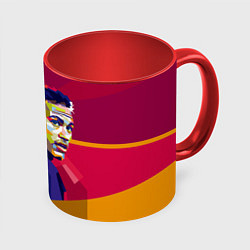 Кружка 3D Jr. Neymar, цвет: 3D-белый + красный