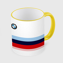 Кружка цветная BMW БМВ WHITE