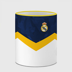 Кружка 3D Real Madrid FC: Sport, цвет: 3D-желтый кант — фото 2
