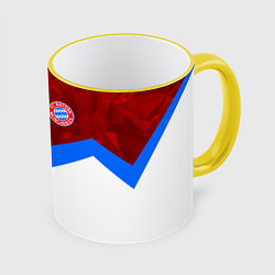 Кружка 3D Bayern FC: Sport, цвет: 3D-желтый кант
