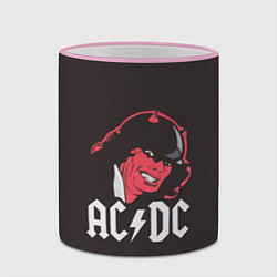 Кружка 3D AC/DC Devil, цвет: 3D-розовый кант — фото 2