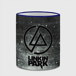 Кружка 3D Linkin Park: Wall, цвет: 3D-синий кант — фото 2