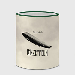 Кружка 3D Led Zeppelin: Fly, цвет: 3D-зеленый кант — фото 2