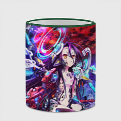 Кружка 3D No Game No Life Zero, цвет: 3D-зеленый кант — фото 2