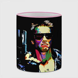 Кружка 3D Terminator Art, цвет: 3D-розовый кант — фото 2