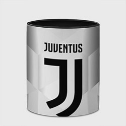 Кружка 3D FC Juventus: Silver Original, цвет: 3D-белый + черный — фото 2
