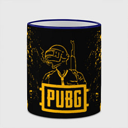 Кружка 3D PUBG: Black Soldier, цвет: 3D-синий кант — фото 2