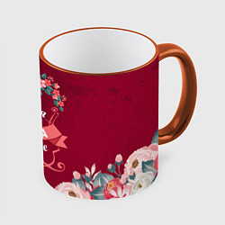 Кружка цветная Самая лучшая мама в мире