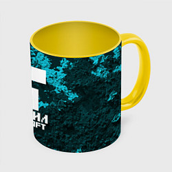 Кружка цветная Даниил в стиле Minecraft