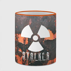 Кружка 3D S.T.A.L.K.E.R: Orange Toxic, цвет: 3D-оранжевый кант — фото 2