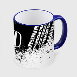 Кружка цветная Honda: Black Spray