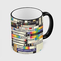 Кружка цветная VHS-кассеты