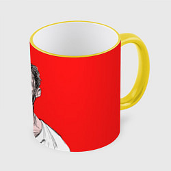 Кружка цветная Райан Гослинг