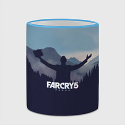 Кружка 3D Far Cry 5: Ave Joseph, цвет: 3D-небесно-голубой кант — фото 2