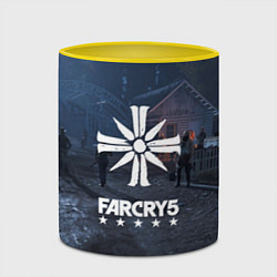 Кружка 3D Cult Far Cry 5, цвет: 3D-белый + желтый — фото 2