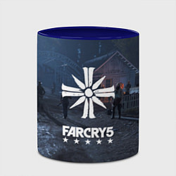 Кружка 3D Cult Far Cry 5, цвет: 3D-белый + синий — фото 2