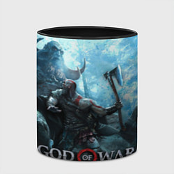 Кружка 3D God of War: Dynasty, цвет: 3D-белый + черный — фото 2