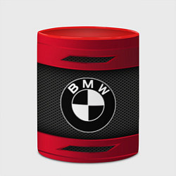 Кружка 3D BMW SPORT, цвет: 3D-белый + красный — фото 2