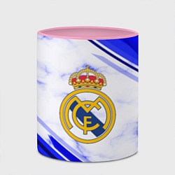 Кружка 3D Real Madrid, цвет: 3D-белый + розовый — фото 2