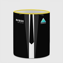 Кружка 3D RK800 Android Black, цвет: 3D-желтый кант — фото 2