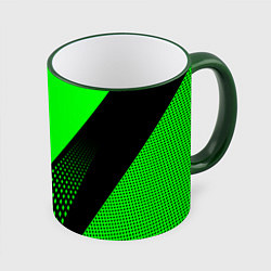 Кружка 3D Alpinism: Acid Green, цвет: 3D-зеленый кант