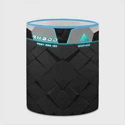 Кружка 3D RK800 Android, цвет: 3D-небесно-голубой кант — фото 2