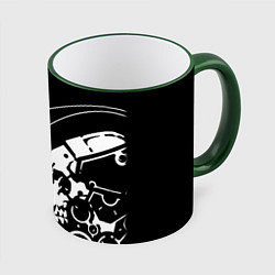 Кружка 3D Ludens Kojima Productions, цвет: 3D-зеленый кант