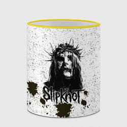Кружка 3D Slipknot Demon, цвет: 3D-желтый кант — фото 2