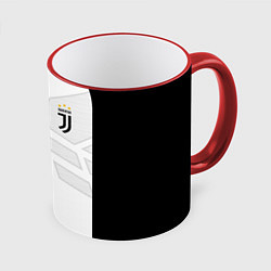 Кружка 3D JUVENTUS SPORT, цвет: 3D-красный кант