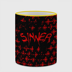 Кружка 3D Far Cry 5: Sinner, цвет: 3D-желтый кант — фото 2