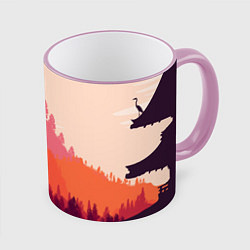 Кружка цветная Firewatch City