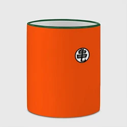 Кружка 3D DBZ: Kame Senin Kanji Emblem, цвет: 3D-зеленый кант — фото 2