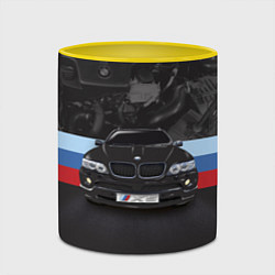 Кружка 3D BMW X5 M, цвет: 3D-белый + желтый — фото 2